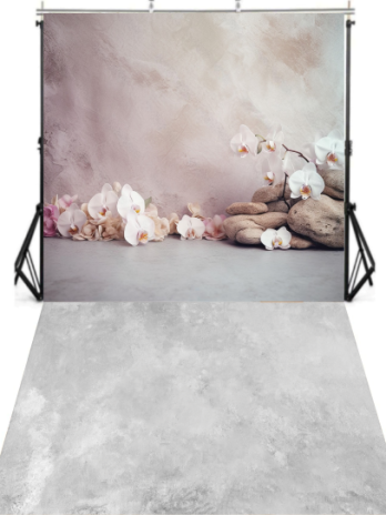 Фотофон вініловий Стіна Підлога "Beautiful Orchids"