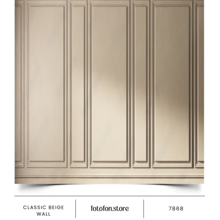 Вініловий студійний фотофон Classic beige wall