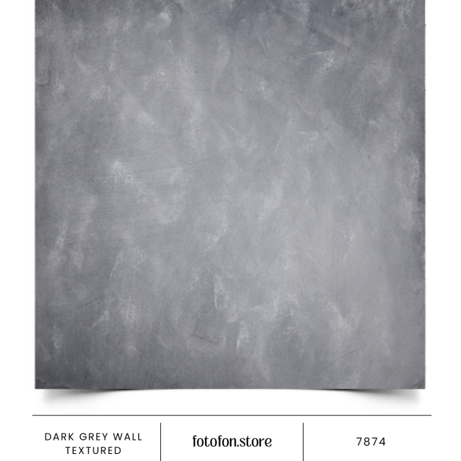 Вініловий фотофон Dark grey wall textured