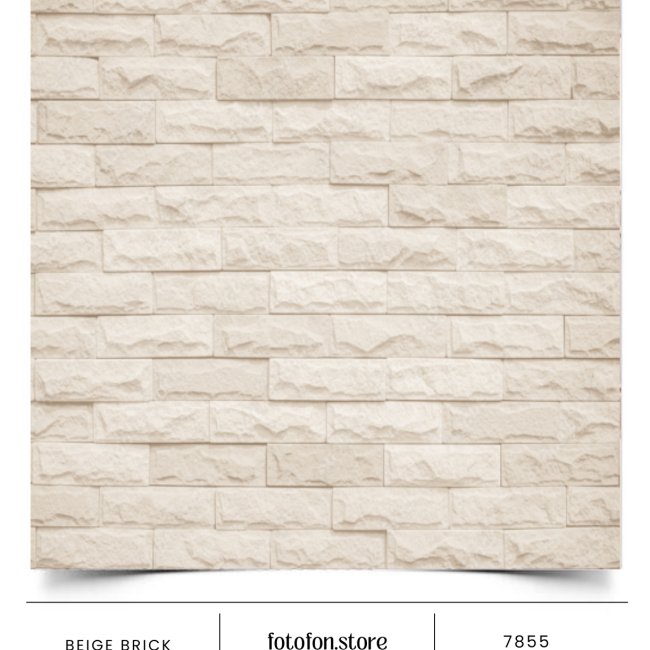 Вініловий студійний фотофон Beige brick