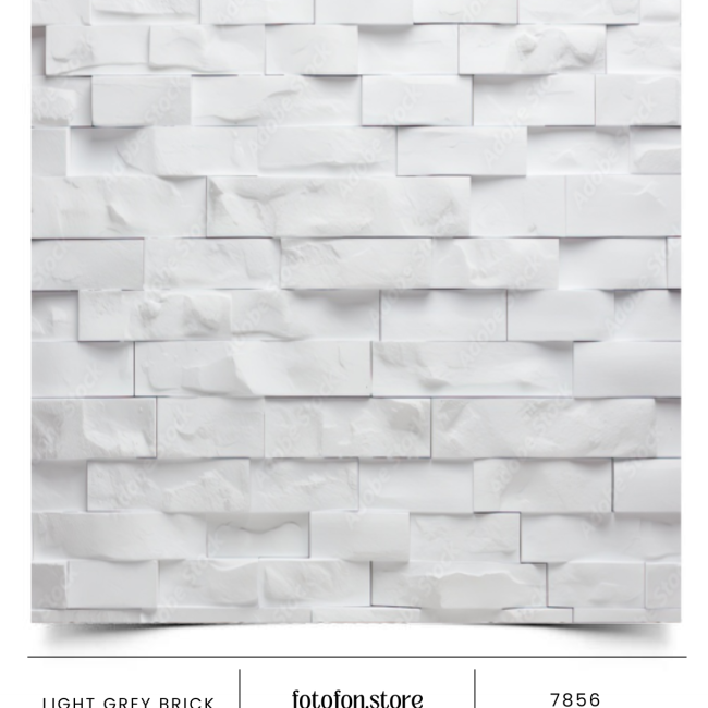 Вініловий студійний фотофон Light grey brick
