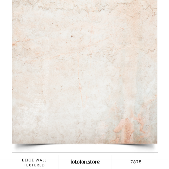 Вініловий фотофон Beige wall textured