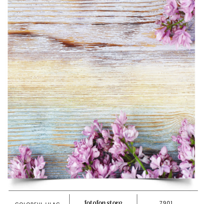 Вініловий фотофон Colorful Lilac