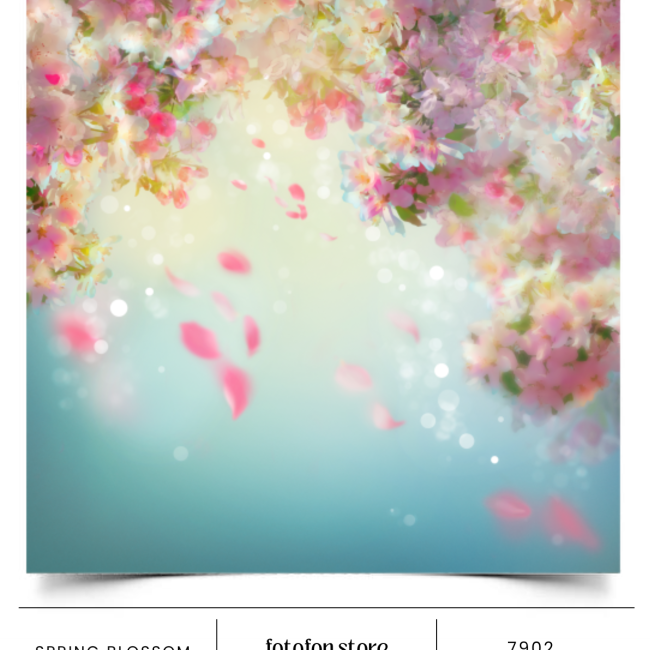 Вініловий фотофон Spring blossom