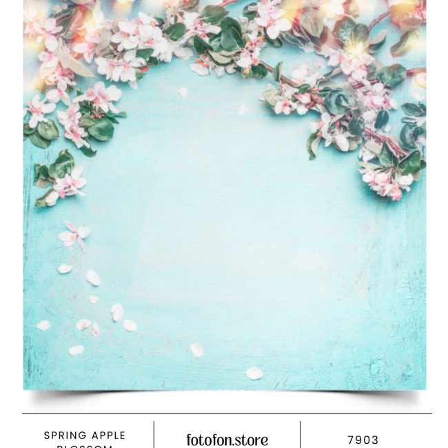 Вініловий фотофон Spring apple blossom