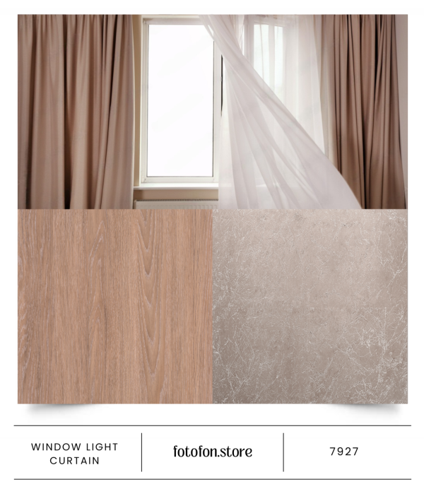 4D вініловий кутовий фотофон Window with light curtain
