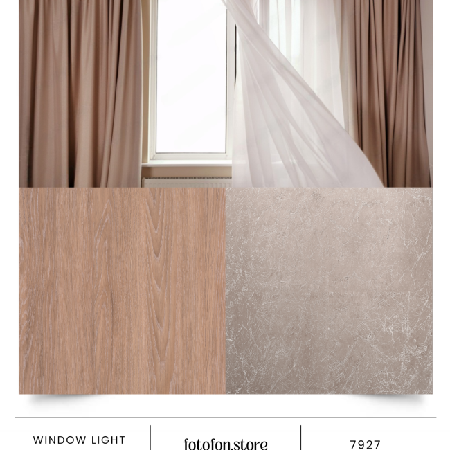 4D вініловий кутовий фотофон Window with light curtain