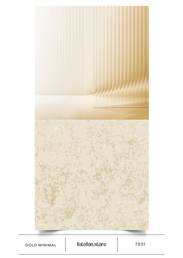 Фотофон Стіна Підлога для фото та відеозйомок Gold minimal