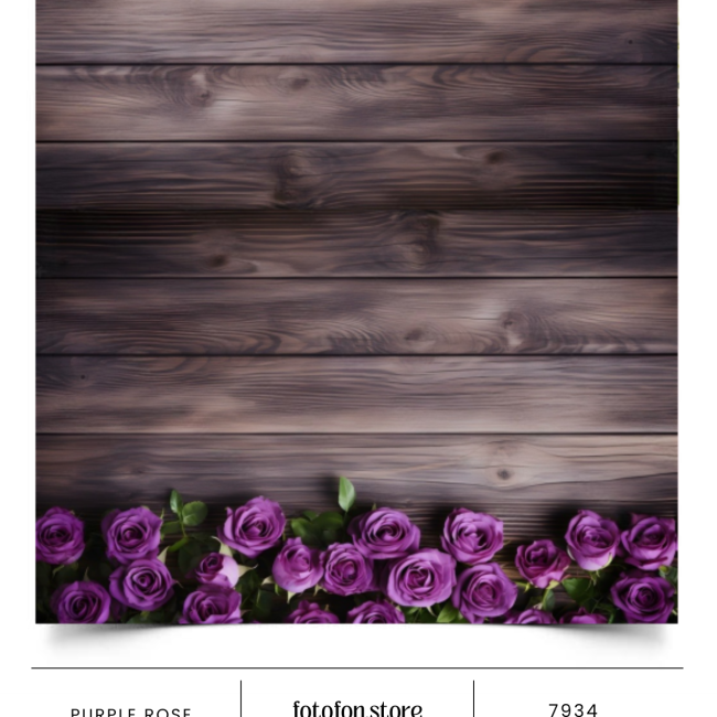 Вініловий фотофон Рurple rose