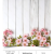 Вініловий фотофон Shabby Chic with pink flowers