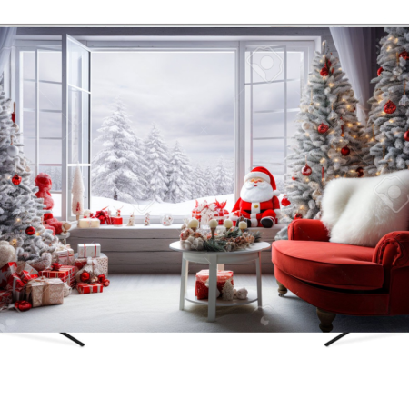Фотофон вініловий для фото та відеозйомок Christmas tree and gifts