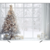 Вініловий фотофон "White Living Room with Christmas Tree and Winter"