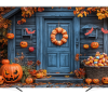 Вініловий фотофон «Halloween autumn house»