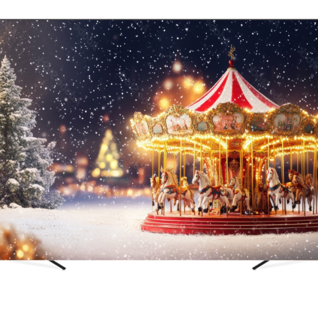 Вініловий фотофон ''Різдвяна карусель''