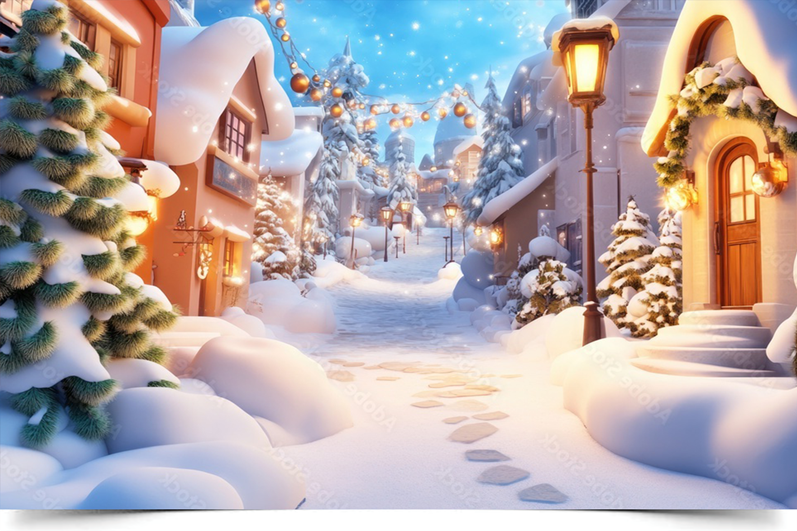 Вініловий фотофон Charming Winter Wonderland 1 Вініловий фотофон Charming Winter Wonderland