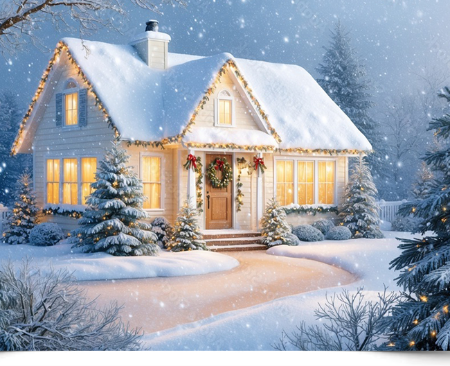 Вініловий фотофон Christmas time