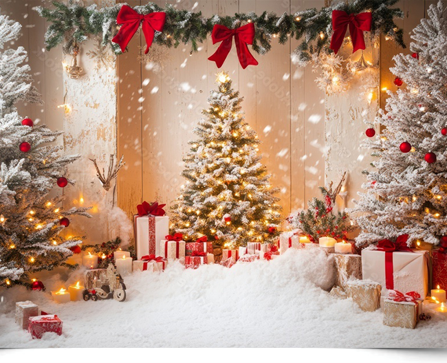 Вініловий фотофон Christmas and New Year Decorations