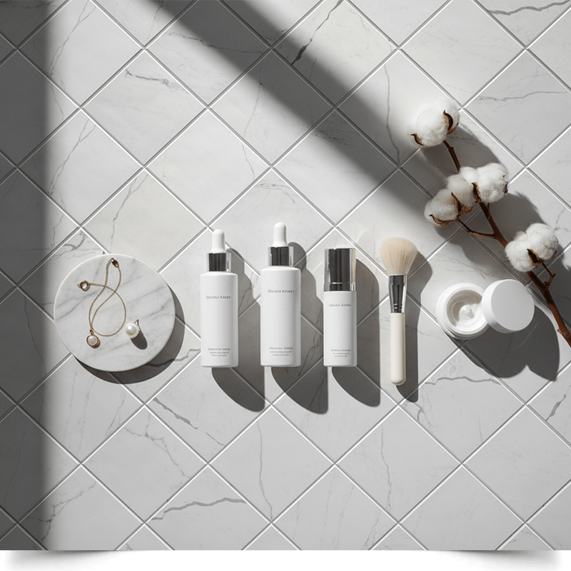 Сірий вініловий фотофон Grey Ceramic Marble Tiles 2 Сірий вініловий фотофон Grey Ceramic Marble Tiles - Зображення 2