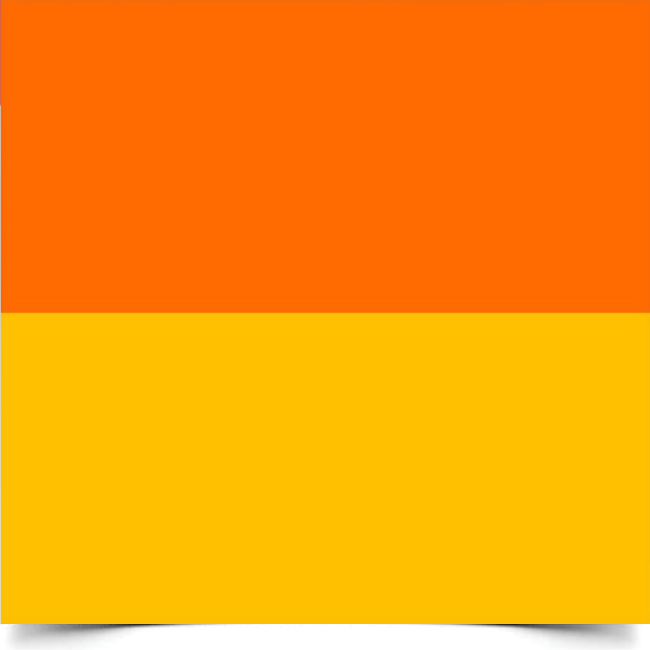 Однотонний вініловий фотофон Double Orange-Yellow