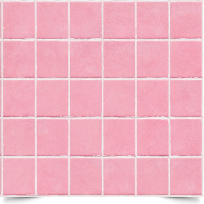 Фотофон, фон для фото вініловий студійний Керамічна рожева плитка