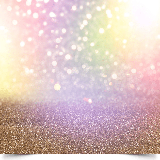 Вініловий фон для фотозйомки «Рожеві блискітки» (святкове сяйво та боке)
