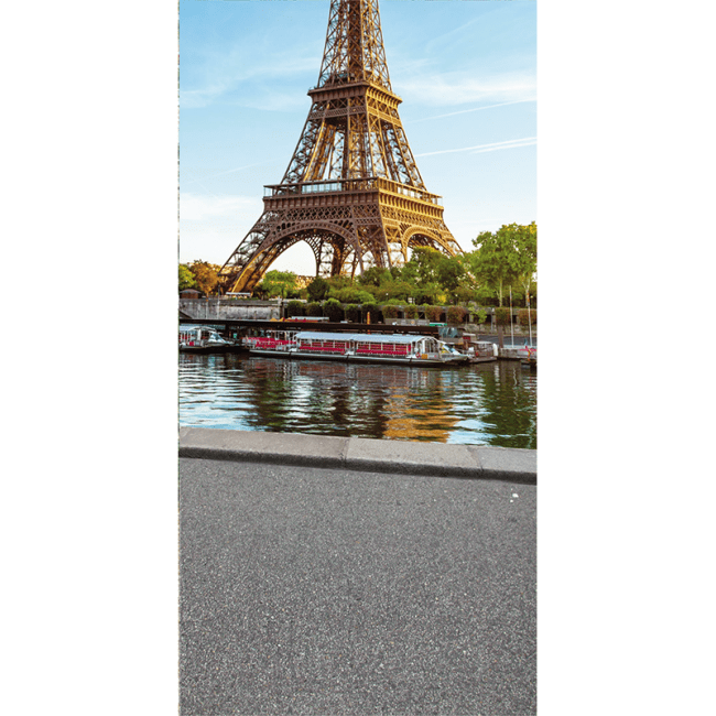 Вініловий фотофон «Ранок у Парижі: Вид на Ейфелеву вежу»