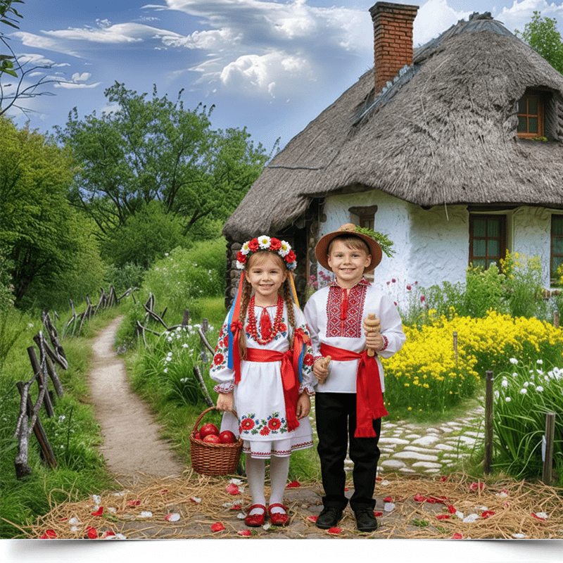 Вініловий фотофон «Українська Оселя» 2 Вініловий фотофон «Українська Оселя» - Зображення 2